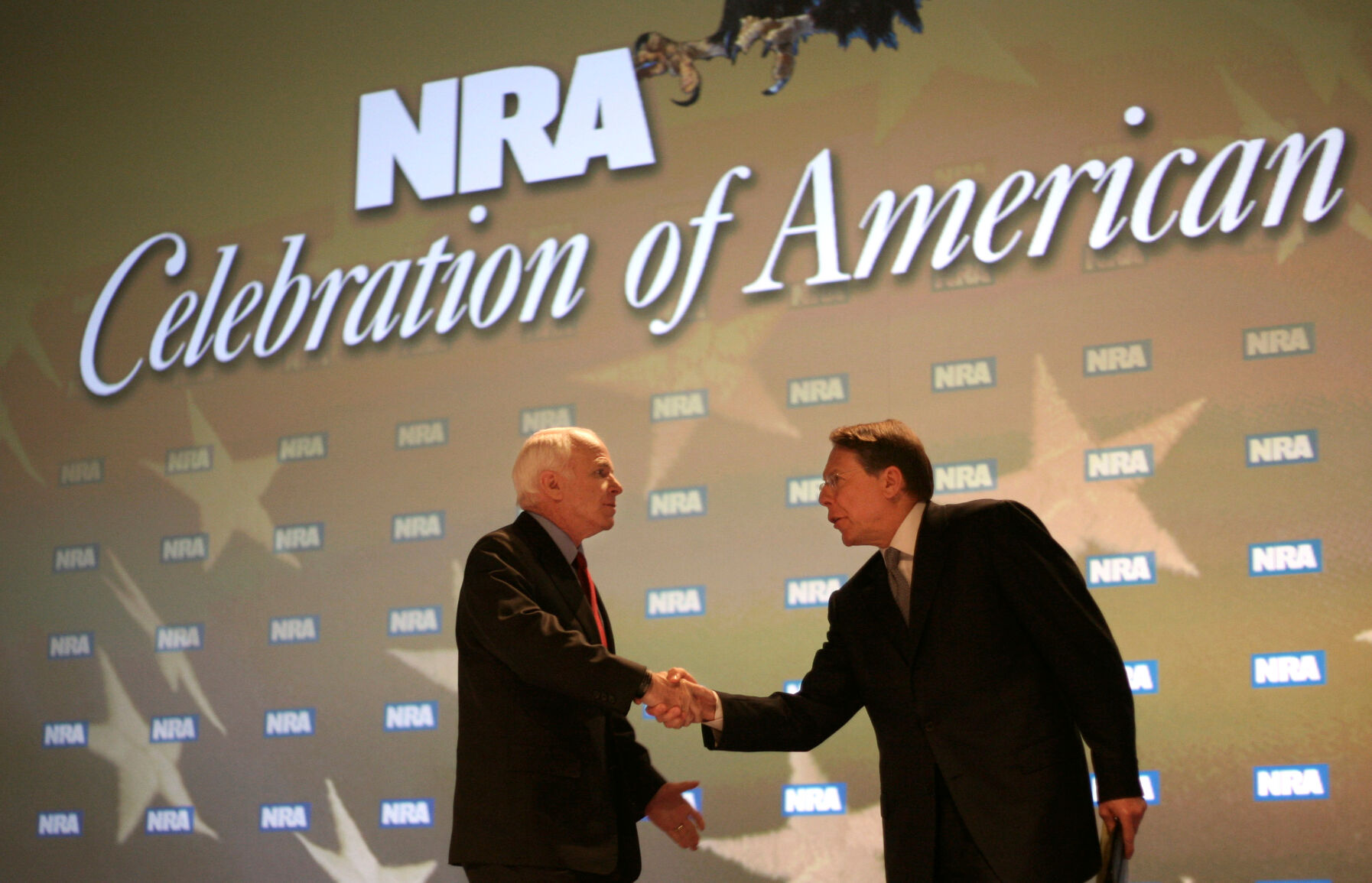 John McCain, Wayne LaPierre